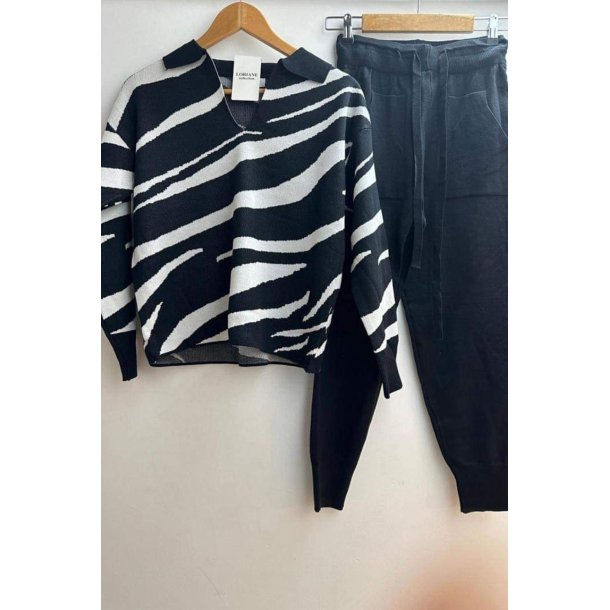 Sort Zebra S�t